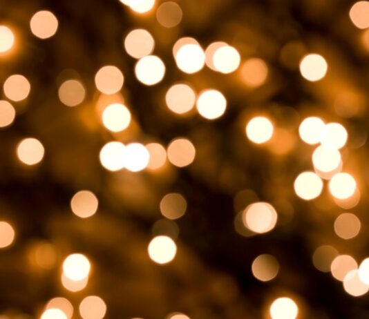 Holiday Lights Celebration Farmington Hills warm glowing light bokeh creating a festive backdrop for the community event