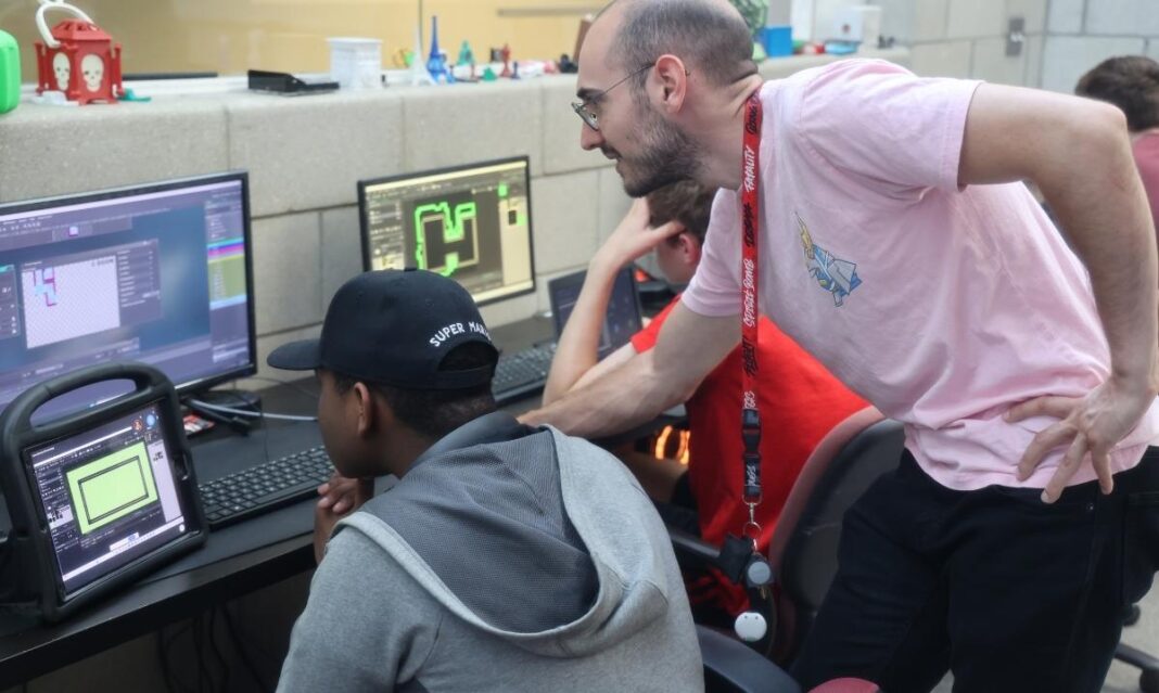 Students at Aim High School in Farmington Hills learning through hands-on electives, using technology and teamwork to build skills in a supportive environment