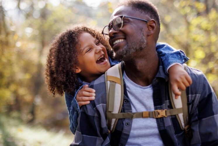 Family enjoying Wild Michigan guided nature hike at Lake St Clair Metropark exploring Michigan wildlife outdoors