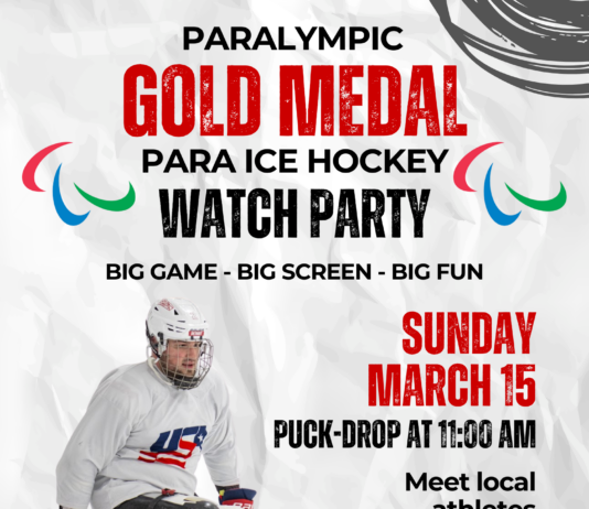 Para Ice Hockey Paralympic Gold Medal Watch Party at USA Hockey Arena
