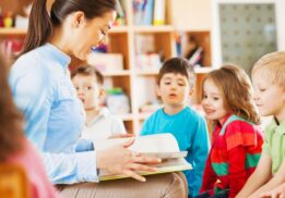 Sensory friendly storytime shelby township library kids reading group with children listening to story in small inclusive setting