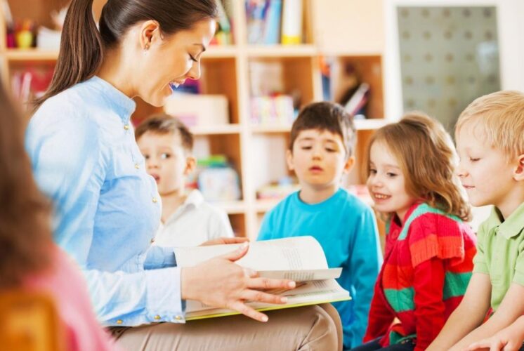 Sensory friendly storytime shelby township library kids reading group with children listening to story in small inclusive setting